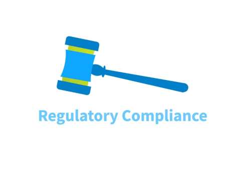 Gavel illustration with the words Regulatory Compliance